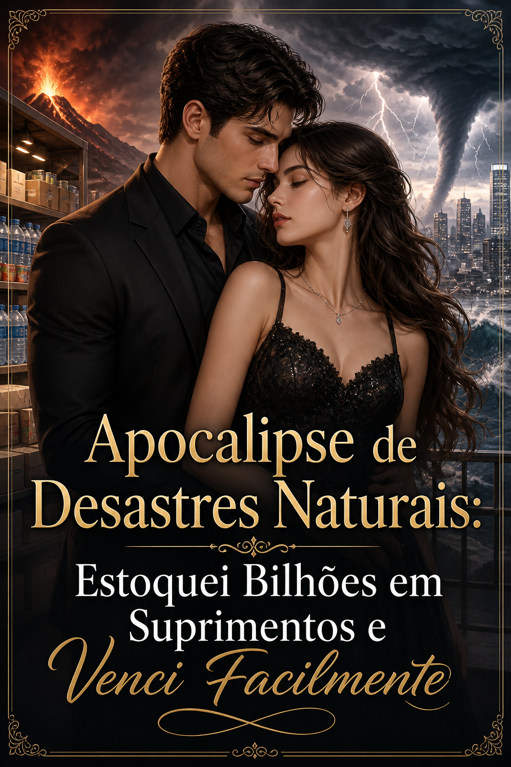 Apocalipse de Desastres Naturais: Estoquei Bilhões em Suprimentos e Venci Facilmente