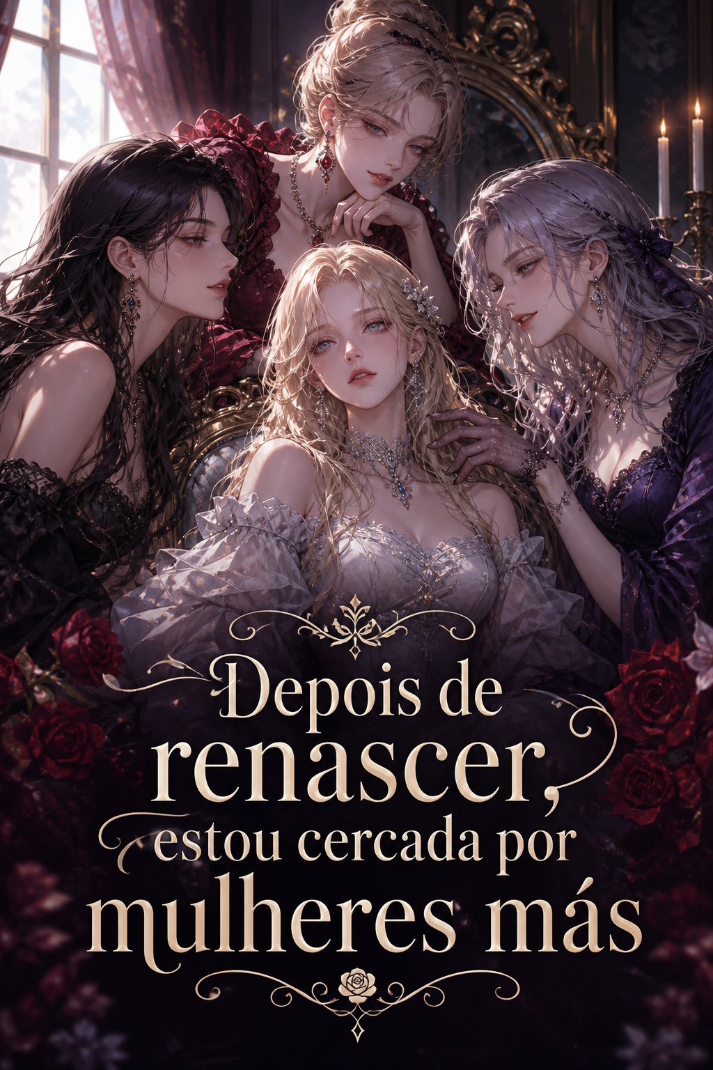 Depois de renascer, estou cercada por mulheres más